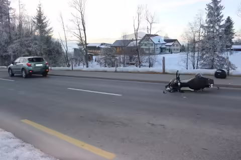 Rollerunfall auf Gaiserstrasse: 20-Jährige bleibt unverletzt!