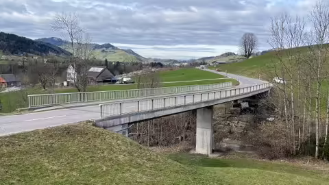 Sanierung der Ibachbrücke: Einspurige Verkehrsführung ab März 2024!