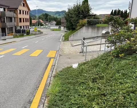 Unbekannter Fahrer rammt Kandelaber in Steinegg und flüchtet!