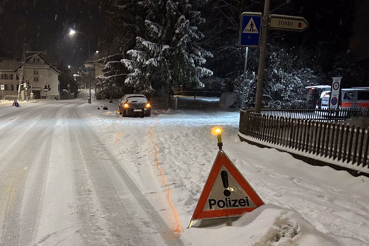 Schneesituation eskaliert: Verkehrsunfälle in Appenzell Ausserrhoden!