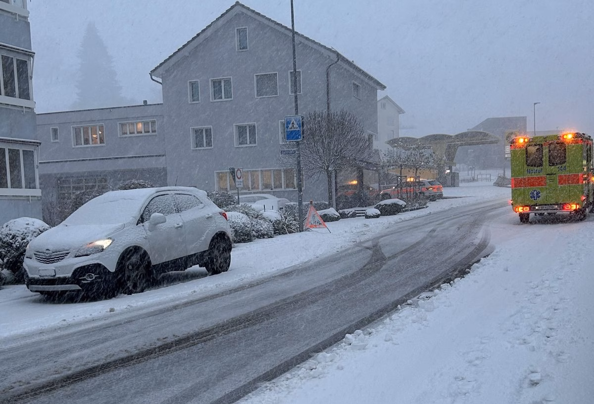 Schock im Schneetreiben: Kind von Auto in Heiden erfasst!