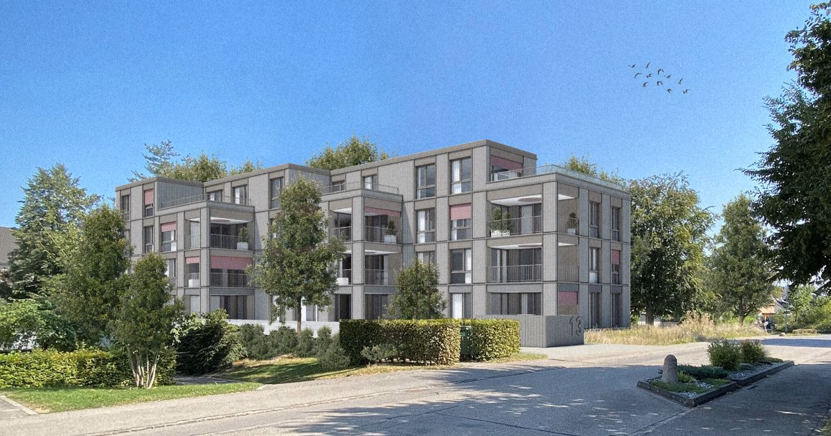 Kanton Zug startet Bau von 21 preisgünstigen Wohnungen in Steinhausen