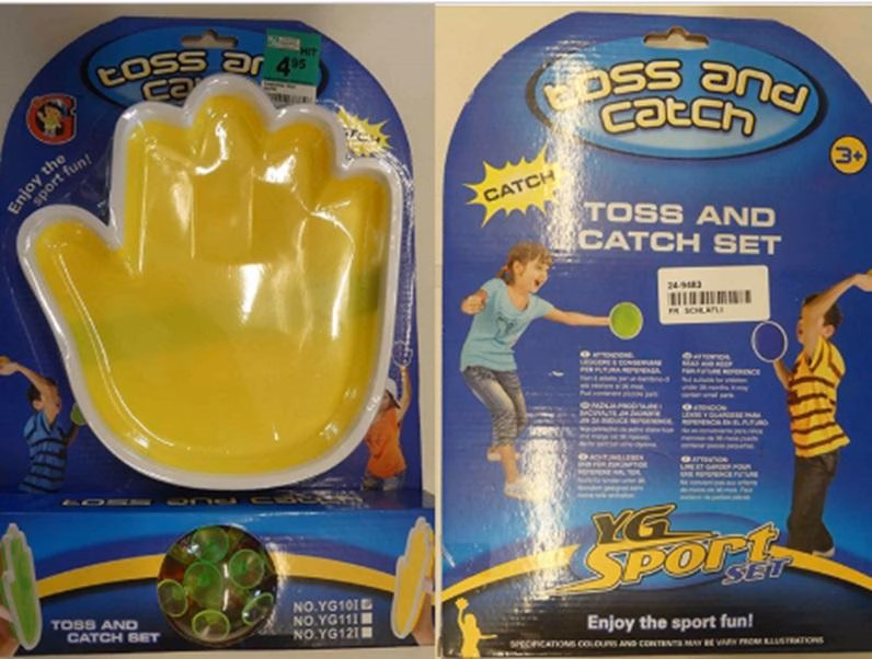 Warnung: Phtalate in Fangball-Set gefährden Gesundheit und Fortpflanzung!