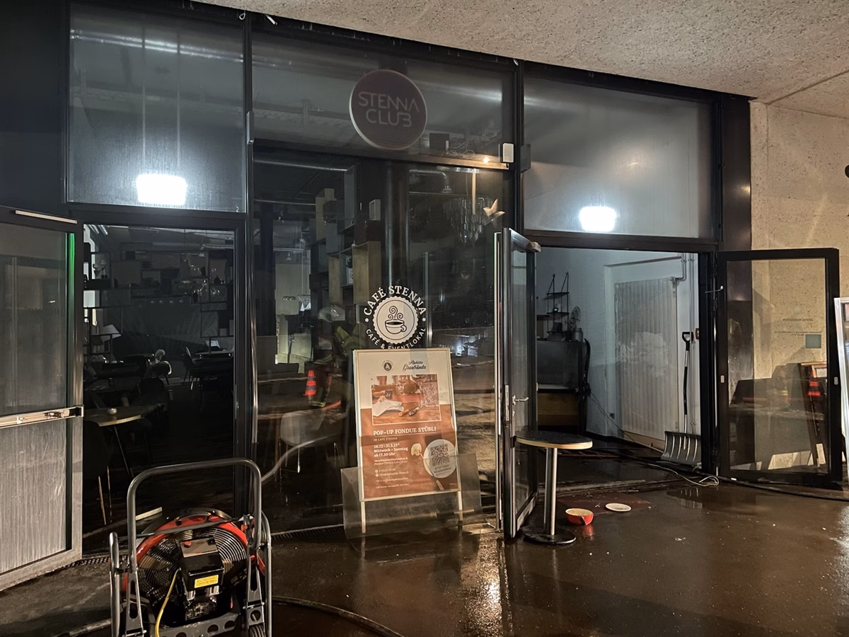 Brand im Einkaufszentrum Flims: Sprinkler verhindern Schlimmeres!