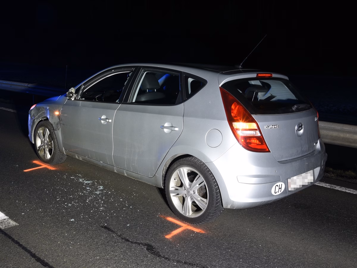 Streifkollision auf der N28: Verkehrsstau und Verletzte am Grüscher Sand!