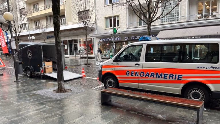 Sprengstoff-Fund in Brig: Bahnhofstrasse gesperrt, keine Gefahr für Bürger!