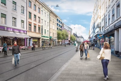 Bauarbeiten am Claraplatz: Tramverkehr wird bis September gestoppt!