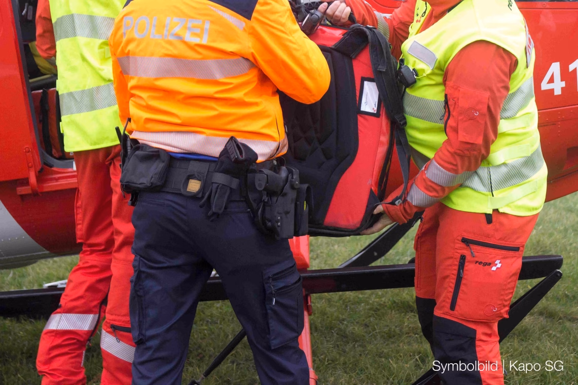 Schockierender Arbeitsunfall in St. Margrethen: Mann schwer verletzt!