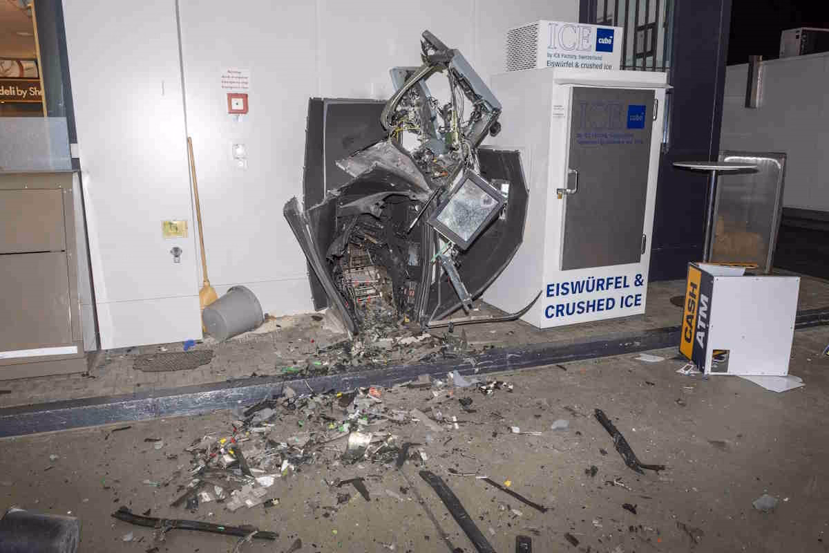 Bankomat in Landquart gesprengt – Täter in Bad Ragaz gefasst!