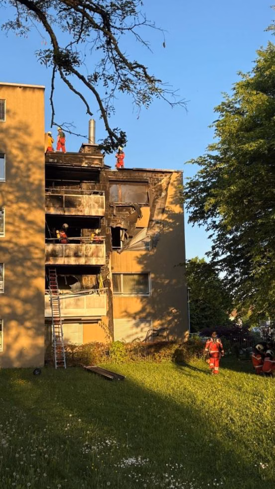 Brand in Bassersdorf: Starker Rauch und hohe Sachschäden!