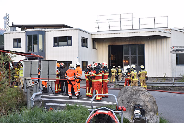 Brand in Kerns: Eine verletzte Person und erheblicher Sachschaden!