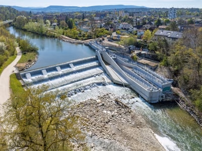 Fischtreppe und Wehrsanierung beim Kraftwerk Neuewelt erfolgreich!