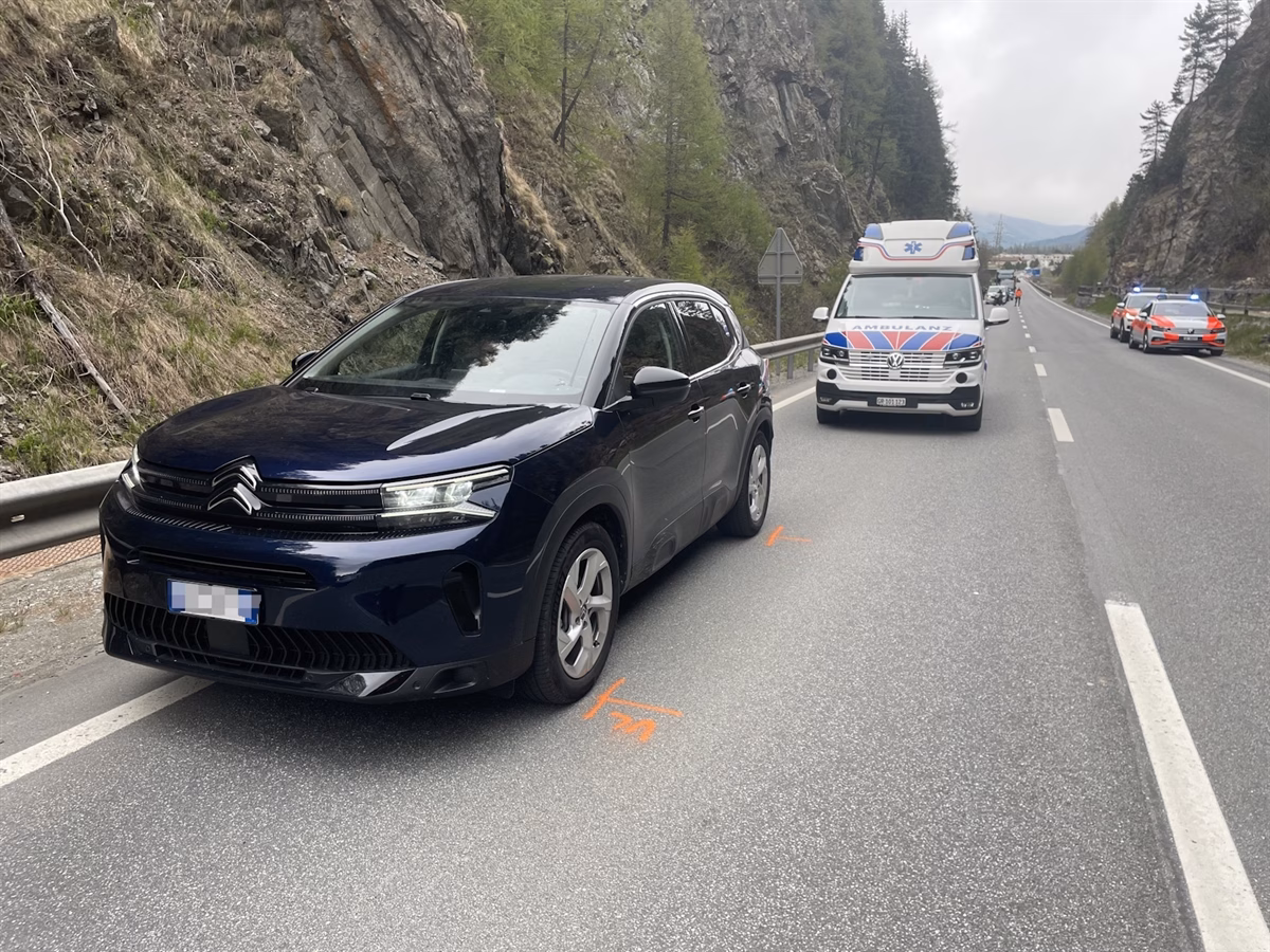 Dramatischer Unfall in Celerina: Rennradfahrer nach Kollision verletzt