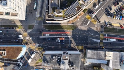 Große Baustelle am Dreispitzknoten: Münchensteinerstrasse gesperrt!