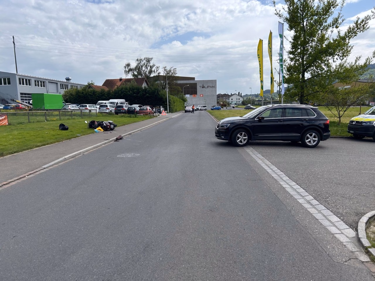 Schock für Rollerfahrer bei Kollision in Reinach – Zwei Verletzte!