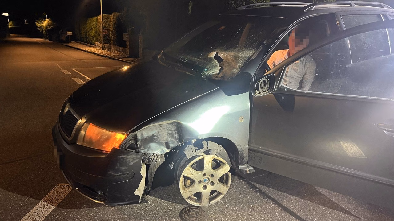 Schock in Endingen: Betrunkener Fahrer mit beschädigtem Skoda gefasst!