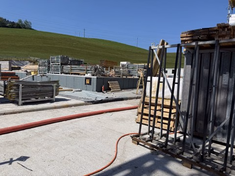 Baustelle in Appenzell: Polizei stoppt illegale Arbeitspraktiken!