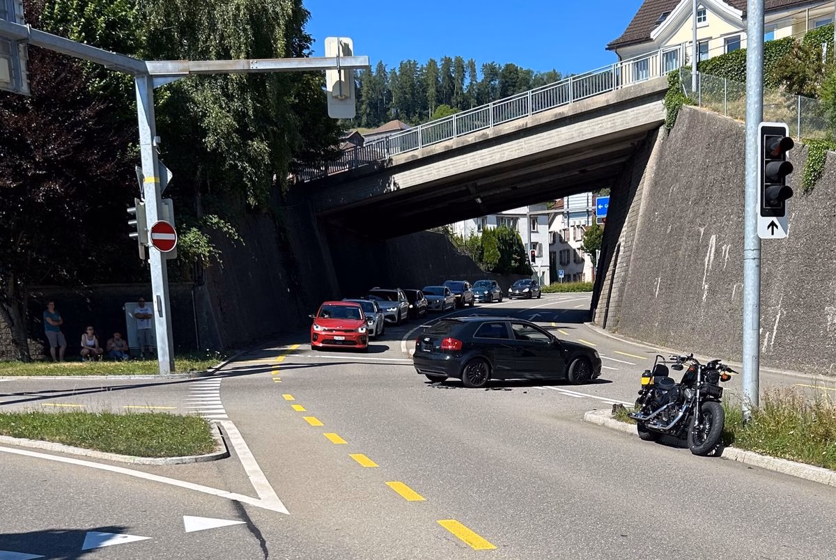 Motorradunfälle in Herisau und Rehetobel: DRAMA am Wochenende!