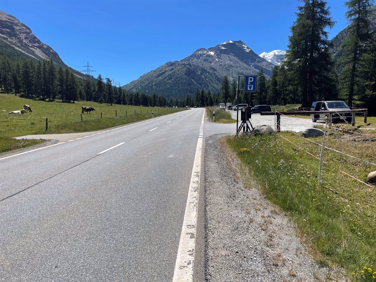 Raser in Pontresina: Motorradfahrer mit 149 km/h geblitzt!