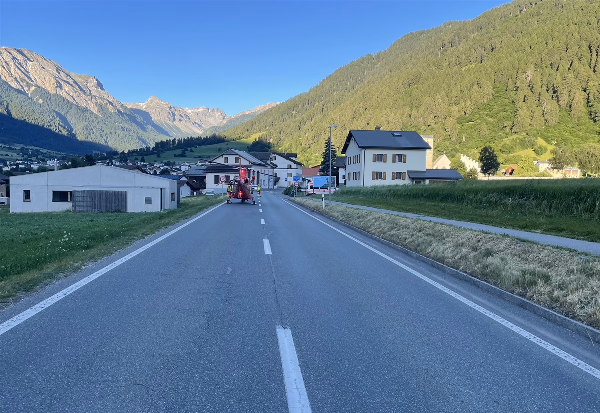 Rennradfahrerin bei Unfall in Müstair schwer verletzt – Was geschah?