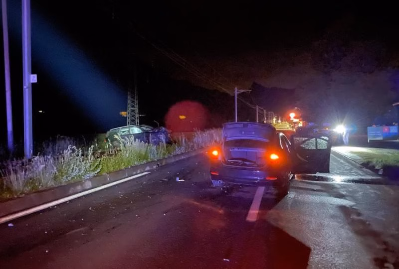Schockierender Verkehrsunfall in Neirivue: Mehrere Verletzte nach Kollision!