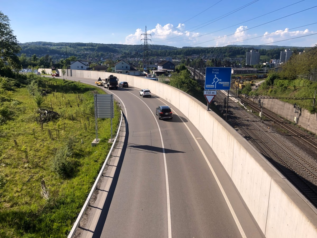 Südwestumfahrung Brugg: Verkehrsentlastung bringt große Fortschritte!