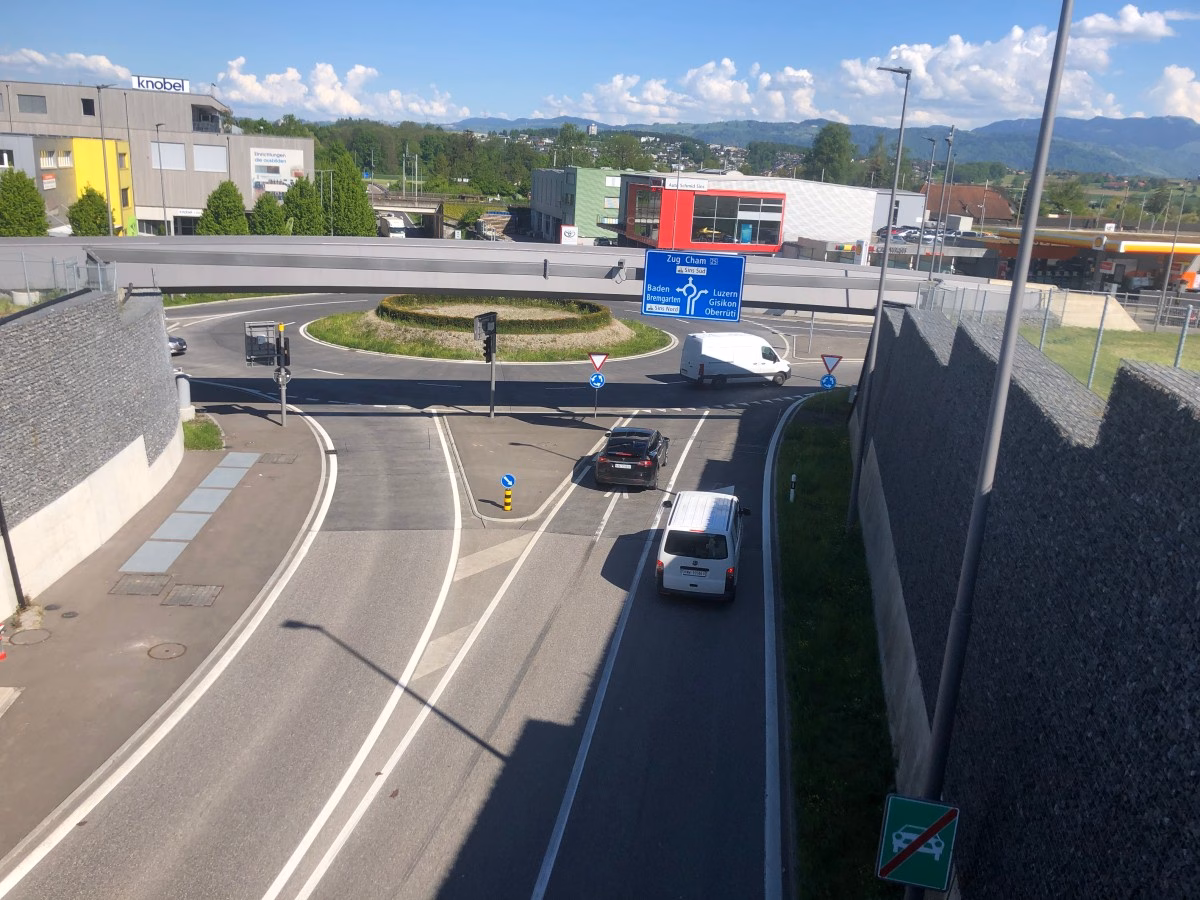 Südwestumfahrung Sins: Verkehrslast sinkt, Sicherheit steigt!