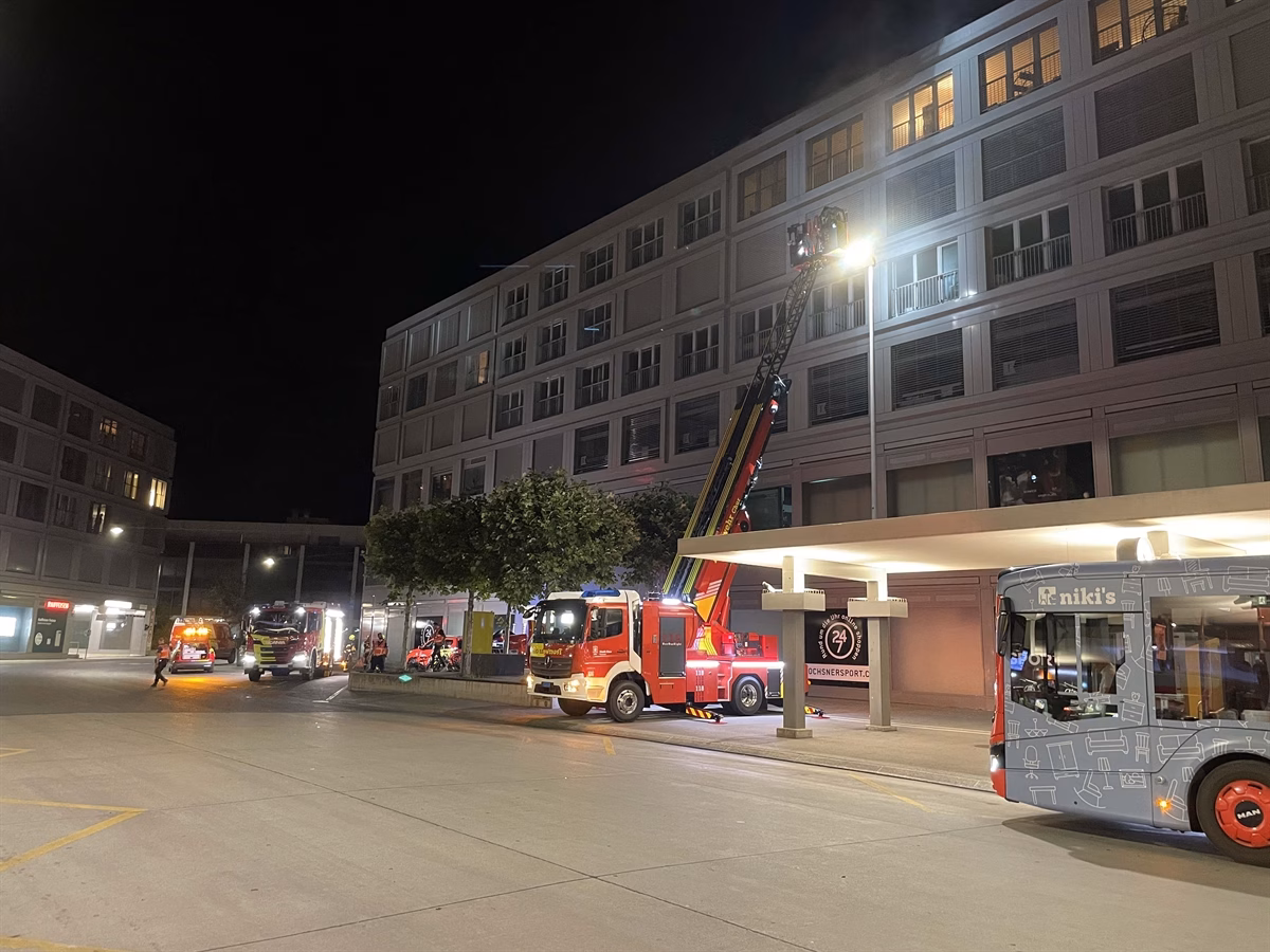Brand in Chur: Feuerwehr Löscht schnell in Gewerbegebäude!