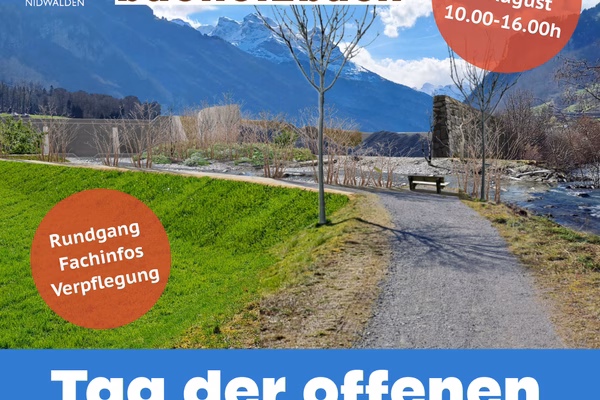 Hochwasserschutzprojekt am Buoholzbach: Sicherheit für Wolfenschiessen!