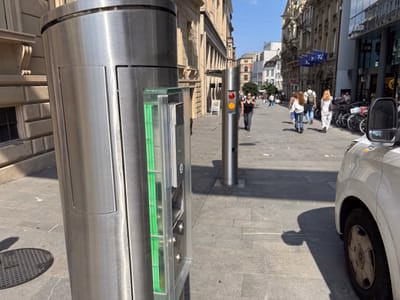 Neue Poller am Bankverein: Sicherer Zugang zur fussgängerfreundlichen Innenstadt!