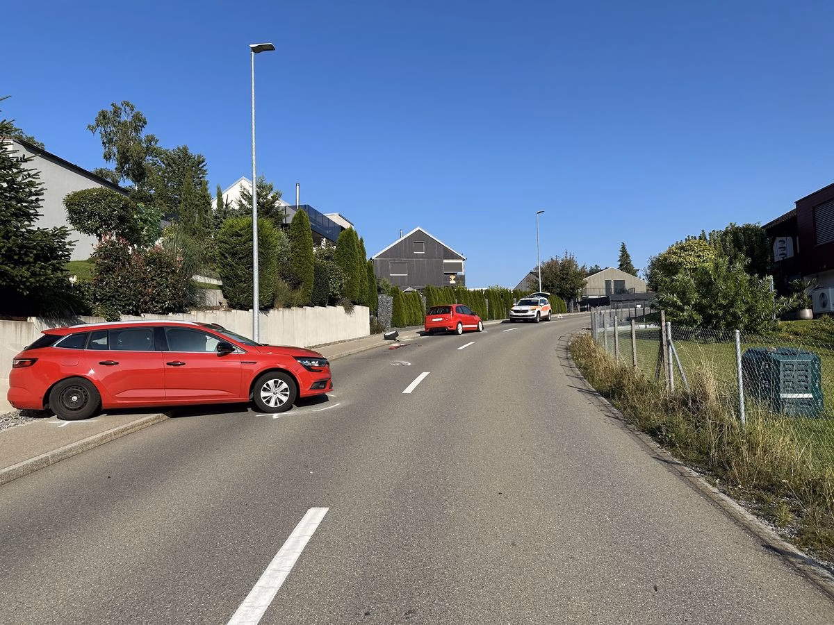 Schockierender Unfall in Lutzenberg: Zwei Verletzte nach Kollision!