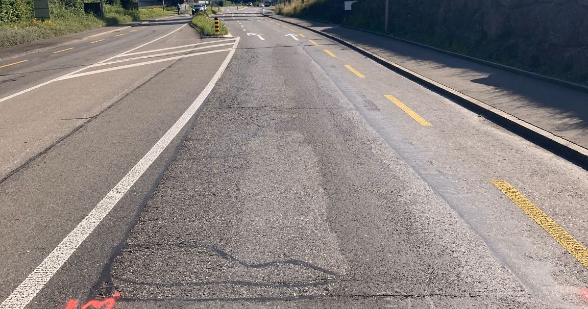 Dringende Nachtarbeiten: Chamerstrasse in Rotkreuz wird repariert!