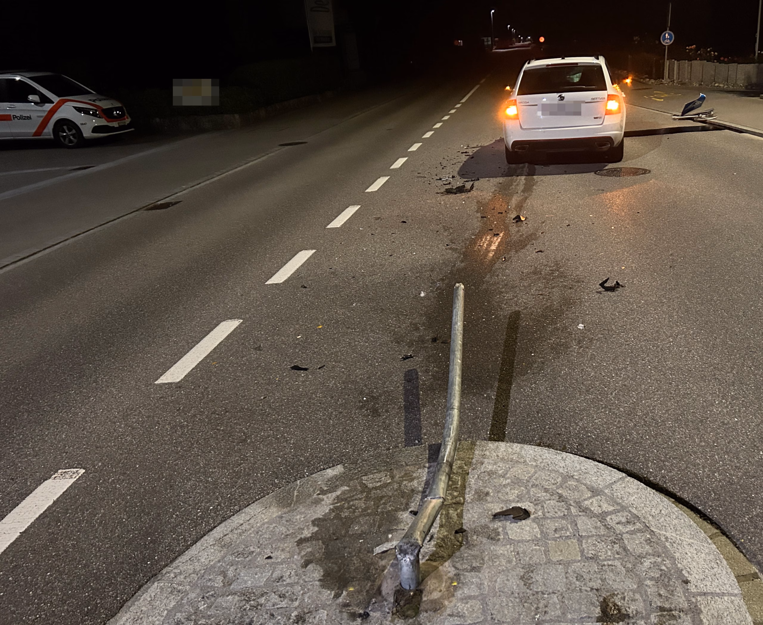 Sekundenschlaf sorgt für spektakuläre Unfälle in Romanshorn und Wängi!