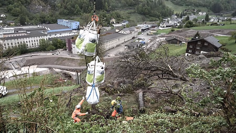 Sicherheit geht vor: Neue Maßnahmen gegen Rutschungen in Schwanden!