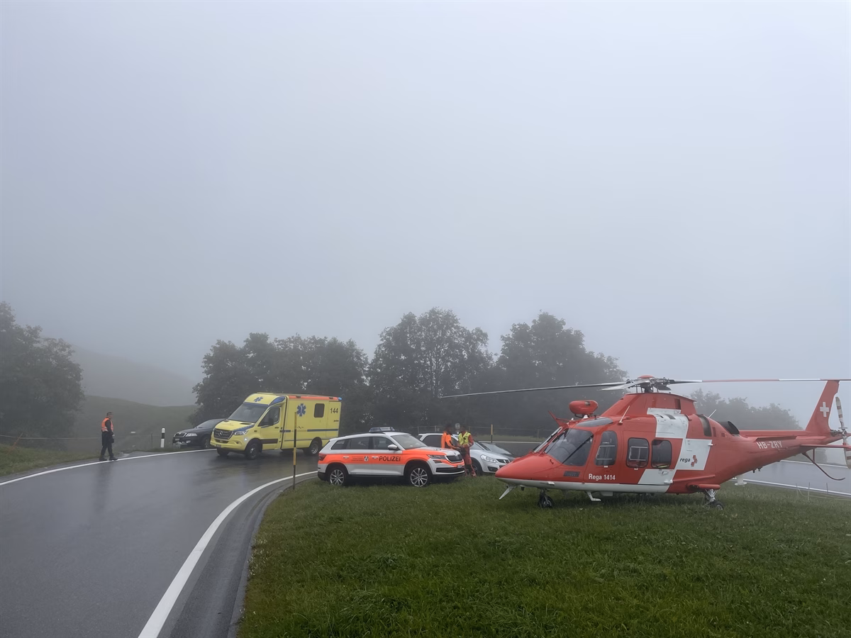 Stier attackiert Bauer in Tschappina – Dramatische Rettung im Einsatz!
