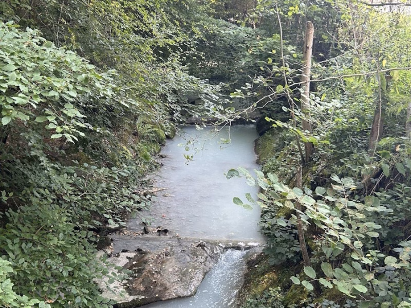 Umweltalarm in Matran: Zementmilch vergiftet Bagne-Wasserlauf!