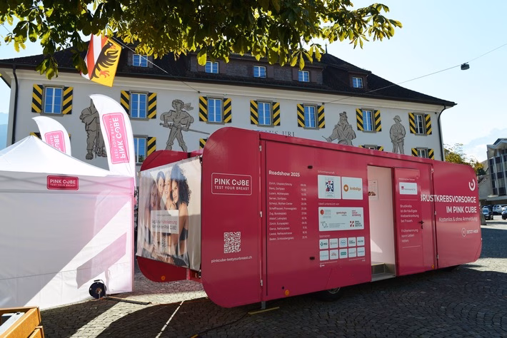 Kostenloser Brustkrebstest im PINK CUBE: Heute in Altdorf!
