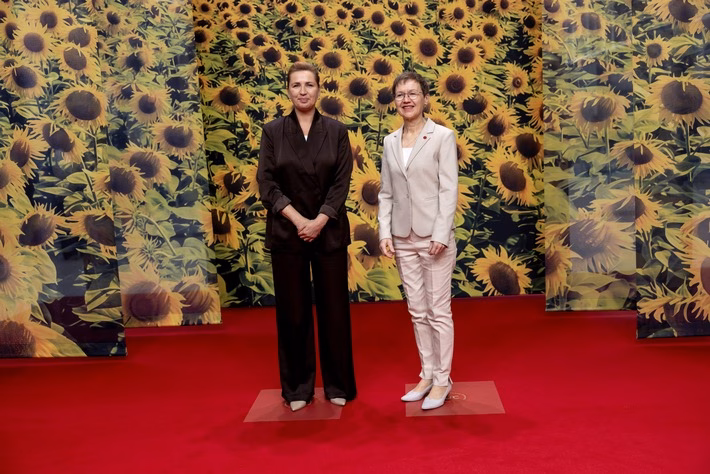 Liechtensteins Regierungschefin Haas beim europäischen Gipfel in Kopenhagen!