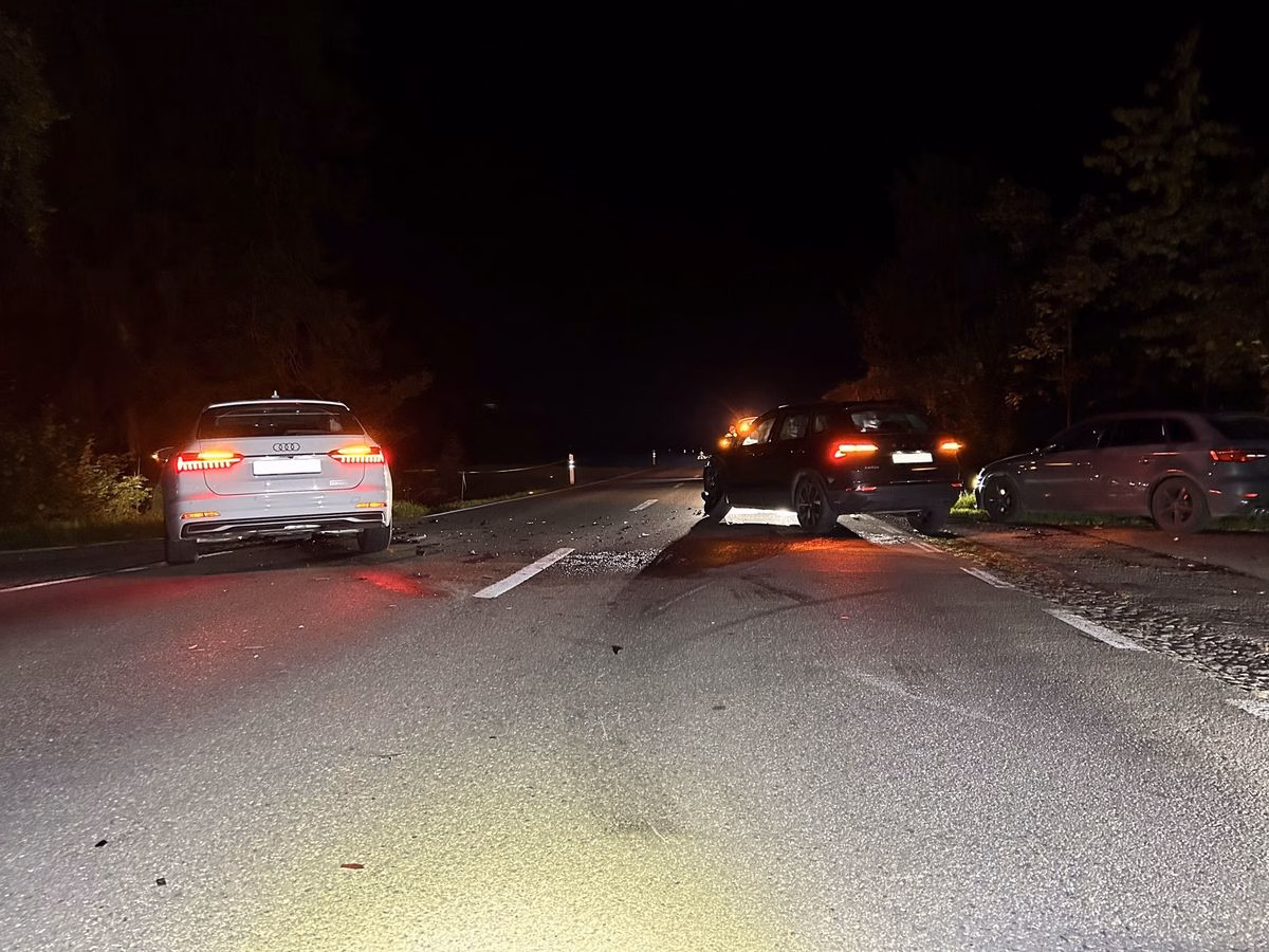 Schock beim Verkehrsunfall in Stein: 70.000 Franken Sachschaden!