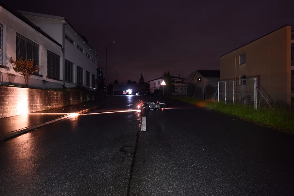 Schwerer Motorradunfall in Sennwald: 28-Jähriger muss Führerschein abgeben