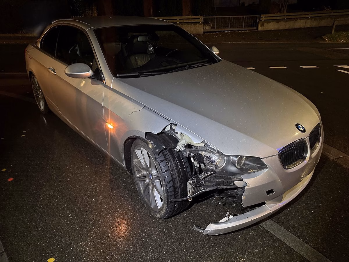 Zwei Selbstunfälle in Trogen und Herisau: Fahrerbluttests angeordnet!