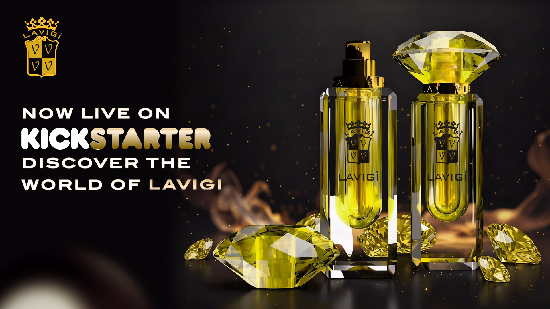 LAVIGI Perfumes startet internationale Kickstarter-Kampagne &quot;Fragrance as Art&quot;