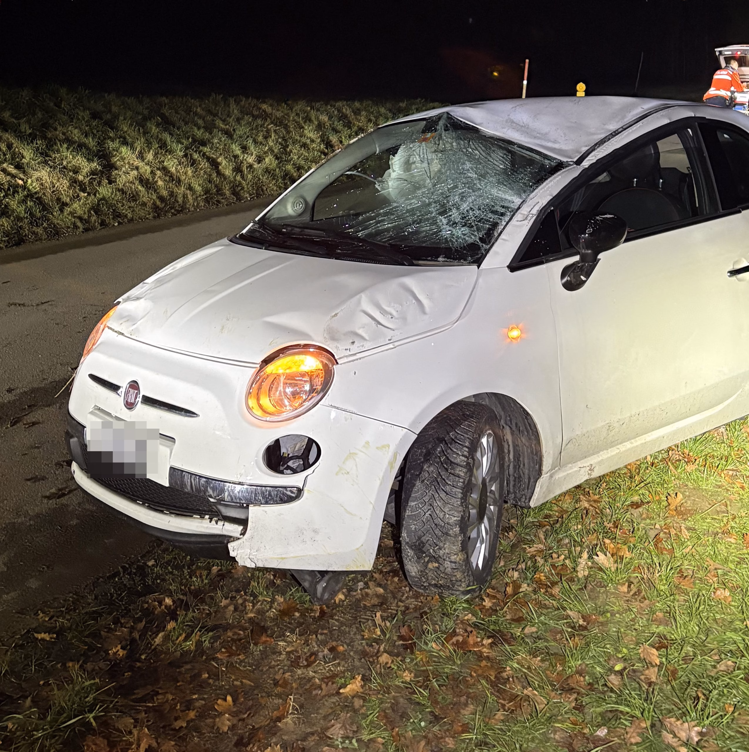 Autofahrerin überschlägt sich in Stettfurt: Leicht verletzt ins Spital!