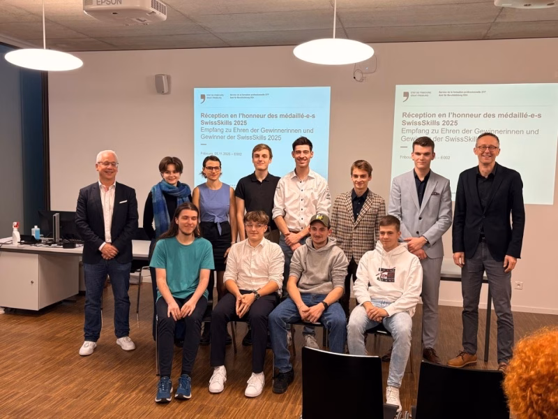 Freiburg feiert: 12 Medaillen bei SwissSkills 2025!
