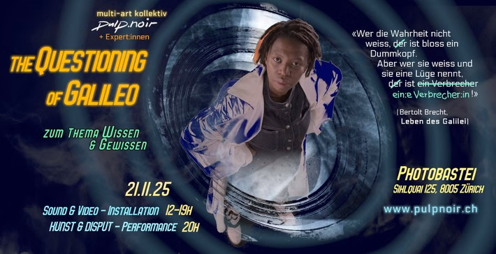 Galileo unter der Lupe: Streitgespräch über Wissen und Gewissen in Zürich