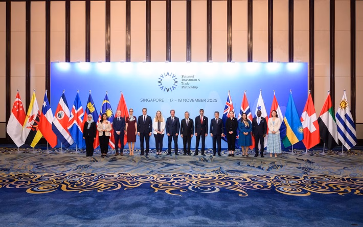 Monauni stärkt Liechtensteins Wirtschaft auf Ministertreffen in Singapur