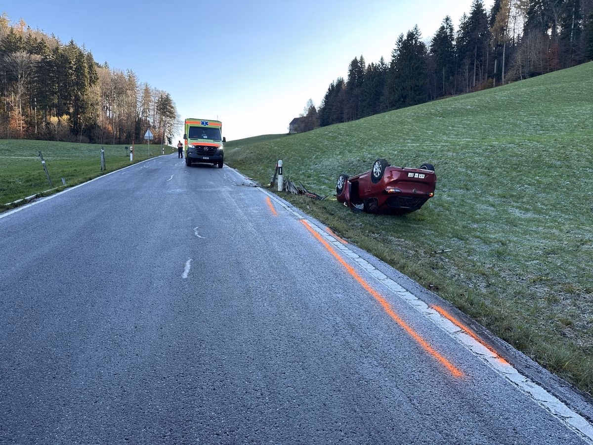 Selbstunfall in Schachen: Mutter und Tochter verletzt!