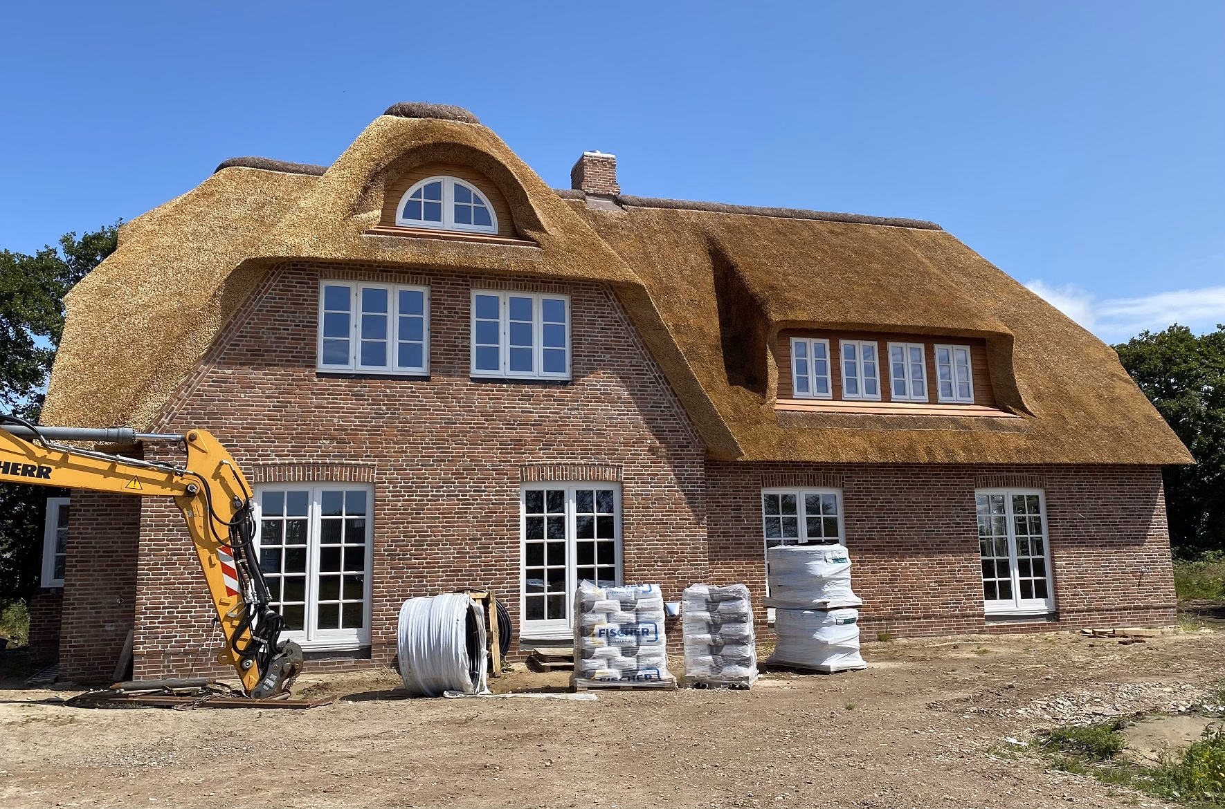 Neue exklusive Reetdachhäuser (DHH) auf Föhr!