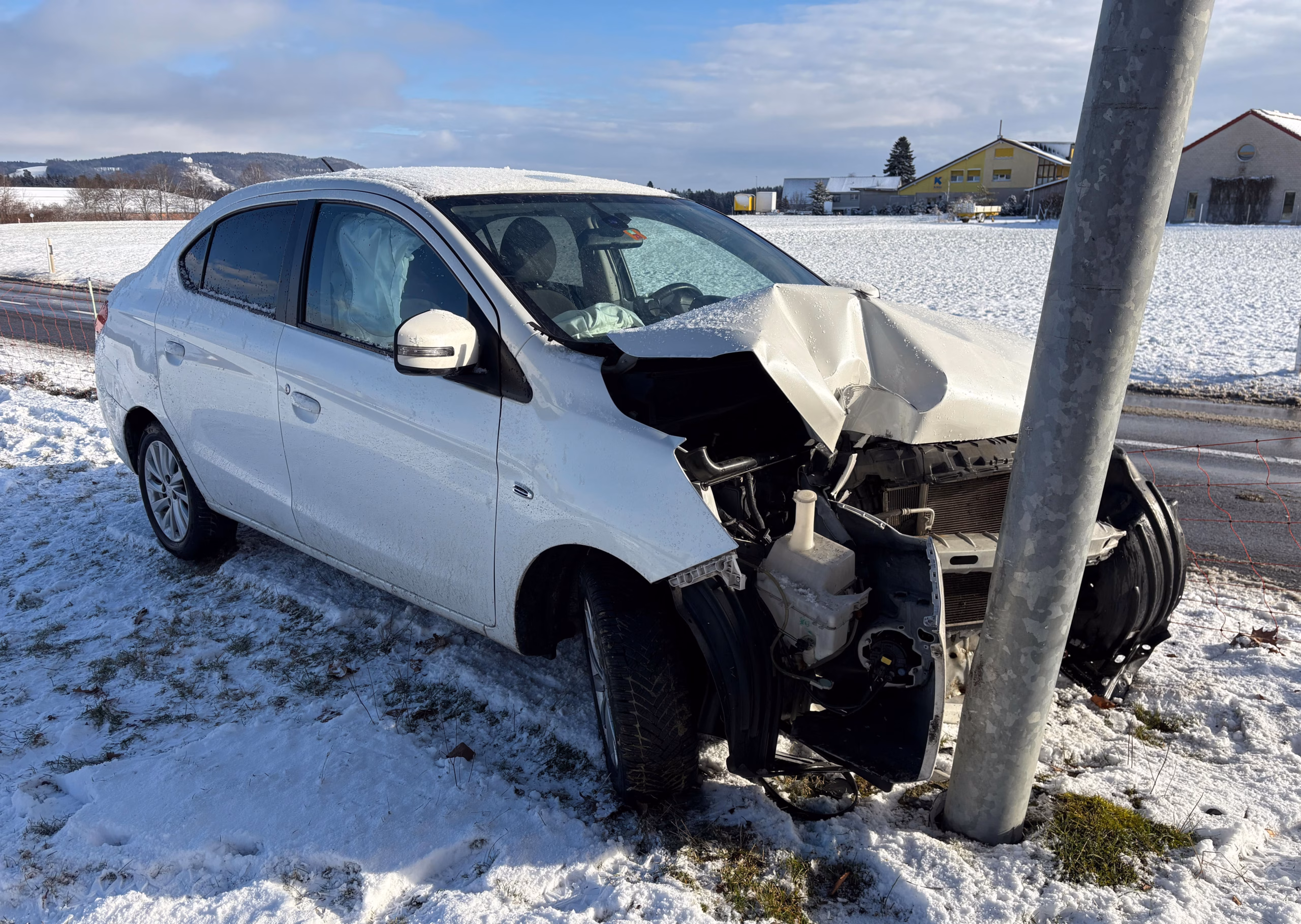Winterchaos im Kanton Thurgau: 20 Unfälle und Alkohol am Steuer!